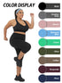 Plus Size High Waisted Tummy Control Capri Leggings