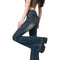 Women's Blue Flare Jeans - Vintage 2000s Style