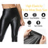 High Waist PU Leather Leggings for Women