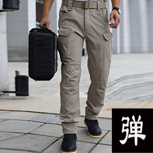 Men's Elastic Outdoor Cargo Trousers - M-5XL