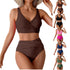 Women’s High-Waisted Twist Front Bikini Set