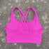 High Support Cross Straps Sports Bra for Women