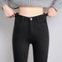 High Waist Thermal Jeans for Women - Warm Plush Denim