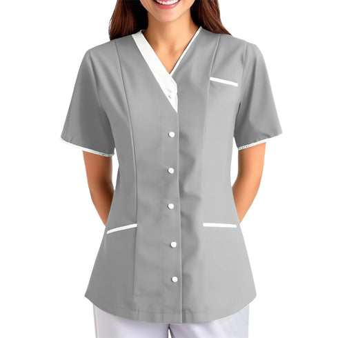 Women's Quick-Drying V-Neck Short-Sleeved Shirt