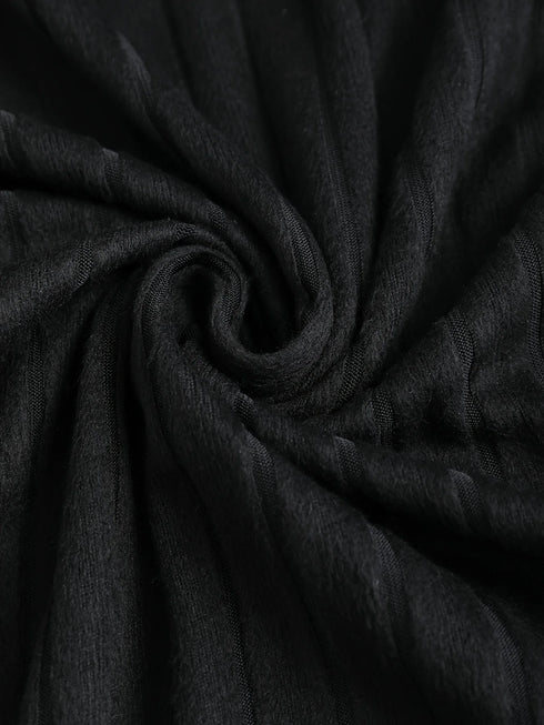 Plus Size Asymmetrical Long Sleeve Off-Shoulder T-Shirt