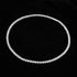 925 Sterling Silver Zircon Chain Necklace for Women