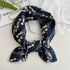 55cm Laies Cotton Linen Square Scarf for Women