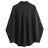 Zadily Minimalist Full Sleeve Oversize Black Women Basic Shirt Button Up Loose Woman Tuic Blouses 2025 Autumn Female Long Tops