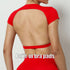 Hearuisavy Breathable Workout Crop Top for Women