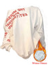 Oversized Graphic Long Sleeve T-Shirt for Women