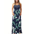 Floral Maxi V-Neck Dress for Women