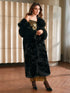 Eco Faux Fur Coat for Women - Stylish Gradient Jacket