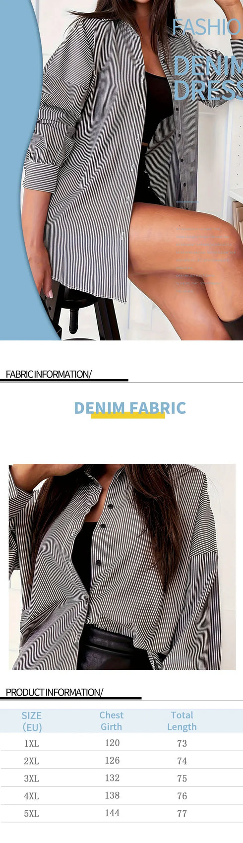 Grey Plus Size Women's Casual V-Neck Shirt