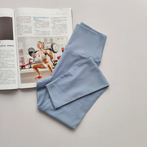 Women's High Waist Yoga Leggings - Booty Lifting Fitness Tights