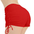 High Waist Adjustable Swim Shorts for Women