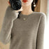 Casual Knitted Pullover Sweater for Women
