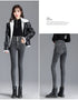 Women's Fleece-Lined High-Waisted Slim Fit Jeans