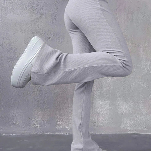 Women's High Waisted Flared Gym Pants