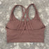 High Support Cross Straps Sports Bra for Women