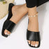 Minimalist Single Band Slide Sandals for Women