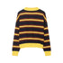 Casual Striped Knitted Pullover Sweater