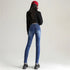 High Waist Thermal Denim Jeans for Women
