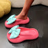 Women's Kawaii Bow Pillow Flip Flops - Soft Non Slip Slides