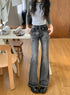 Women’s Gothic Flare Jeans in Black