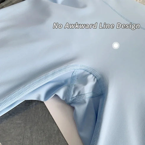 High Waist Seamless Hip Lifting Sports Leggings