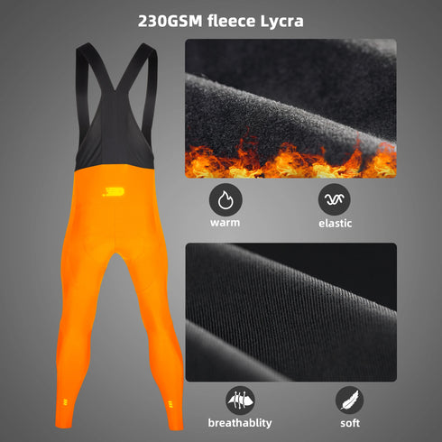 DAREVIE Men's Thermal Cycling Bib Tights