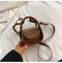 New Fashion Designer Mini Shoulder Bags Solid Color Chic Storage