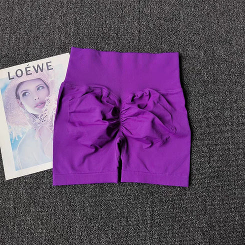 High Waist Yoga Shorts for Women - Breathable Activewear