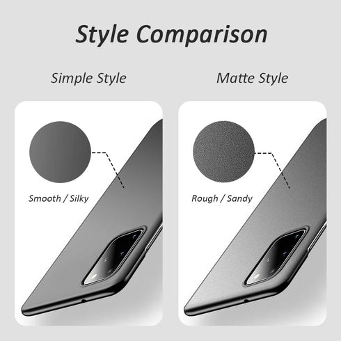 Ultra Slim Frosted Case for Samsung S20
