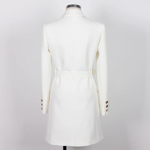 Double Breasted Blazer Dress with Belt
