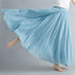 Fashion Clothes Women Clothing Skirts Vintage Y2k Elegant Bohemian Cotton Linen Long Skirt Casual Style