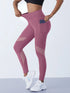 Women's High Waist Mesh Splicing Leggings