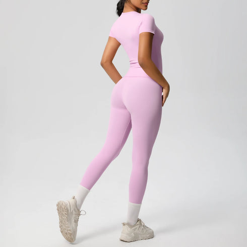 Women's 2-Piece Patchwork Yoga Set
