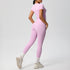 Women's 2-Piece Patchwork Yoga Set