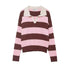 Casual Striped Knitted Pullover Sweater