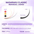 NAGARAKU Classic Individual Eyelash Extensions - Matte Black