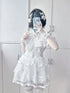 Summer Lolita Blouse with Lace Detail