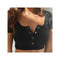 Elegant Short Sleeve Crop Top for Women