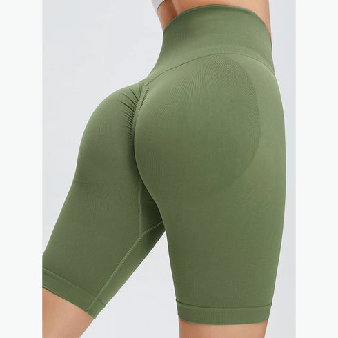Seamless High Waist Fitness Shorts for Women