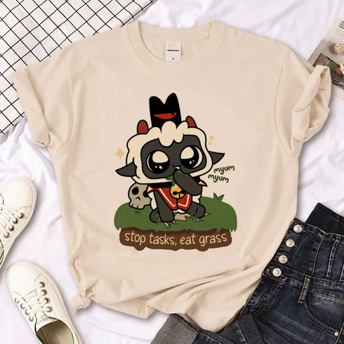 Funny Comic-Inspired Women's Summer T-Shirt