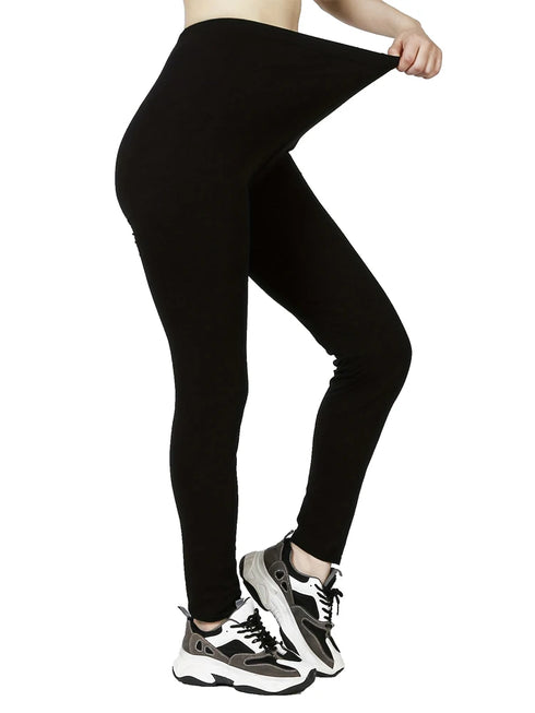 Treasure Blue Slim Fit High Elasticity Leggings