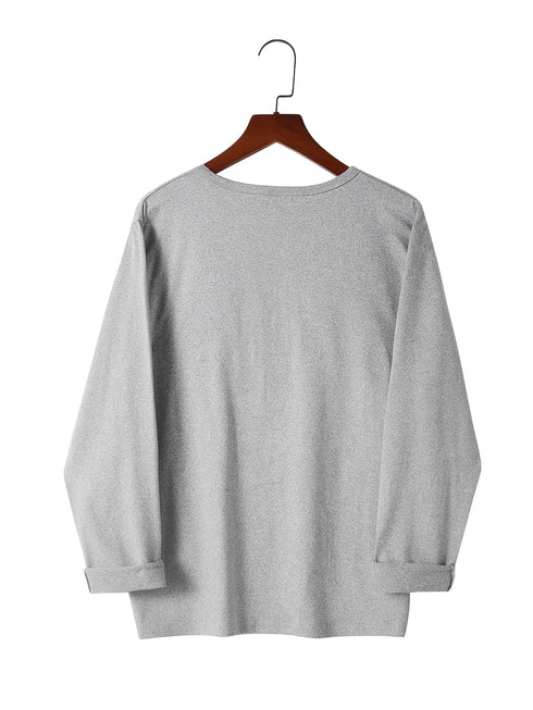 Women's Casual Loose You Are Enough Printed Long Sleeve T-shirt