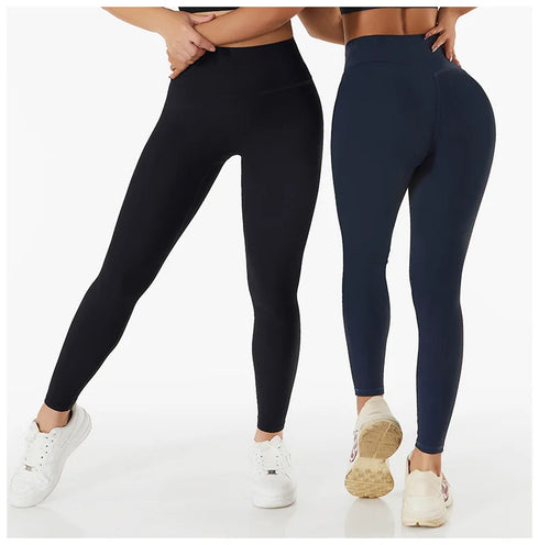 Ribbed Seamless High Waist Yoga Leggings