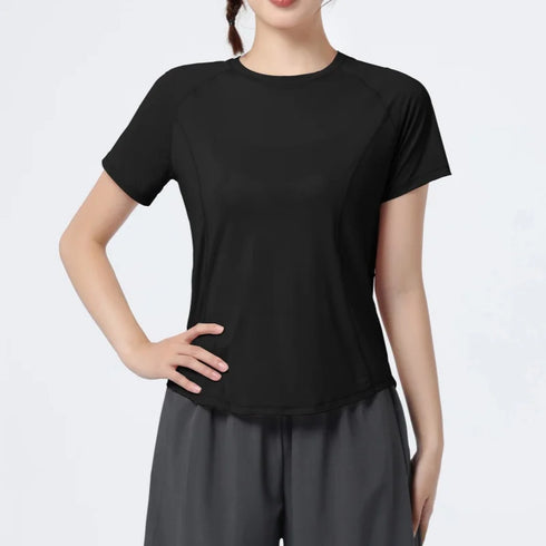 Women's Quick Dry Short Sleeve Workout Top