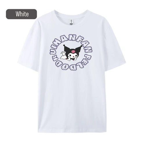 Sanrio Kuromi Graphic T-Shirt - 100% Cotton Unisex Tee