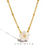 Elegant Flower Shell Necklace for Women